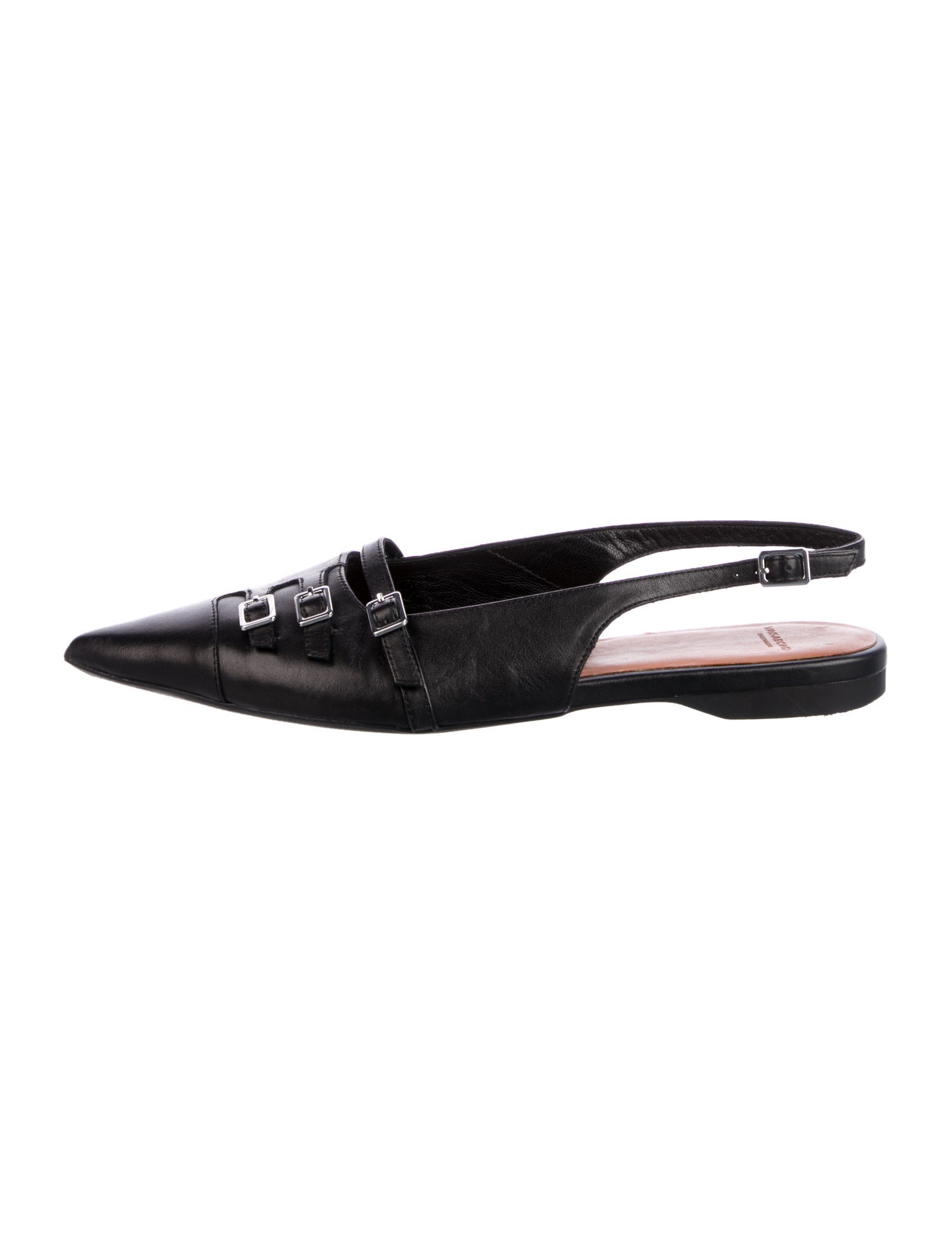 Vagabond Shoemakers Leather Slingback Flats