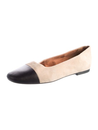Vagabond Shoemakers Suede Colorblock Pattern Flats