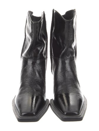 Vagabond Shoemakers Patent Leather Western Boots