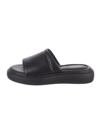 Vagabond Shoemakers Leather Slides