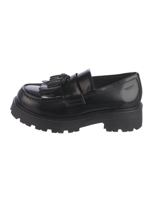 Vagabond Shoemakers Leather Tassel Accents Loafers