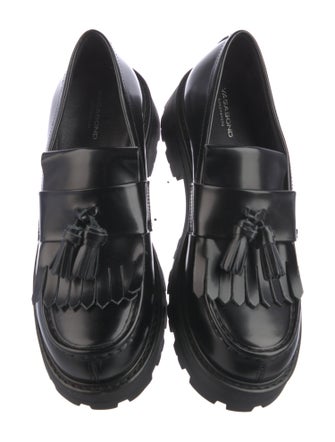 Vagabond Shoemakers Leather Tassel Accents Loafers