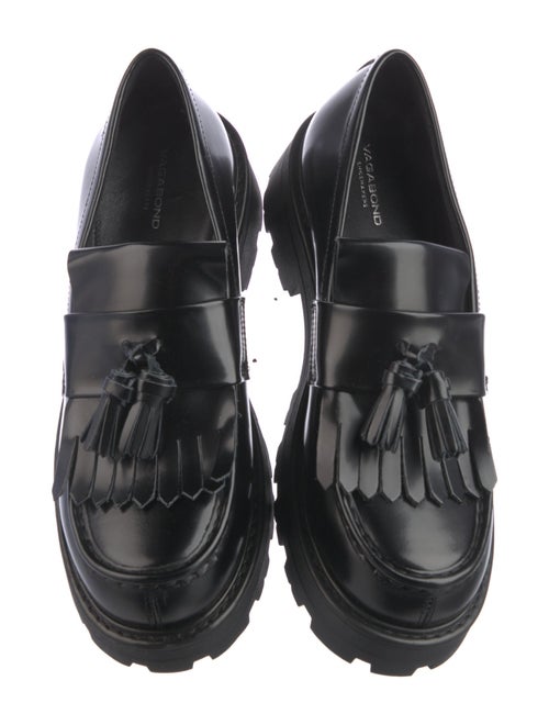 Vagabond Shoemakers Leather Tassel Accents Loafers