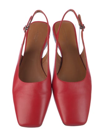 Vagabond Shoemakers Leather Slingback Flats
