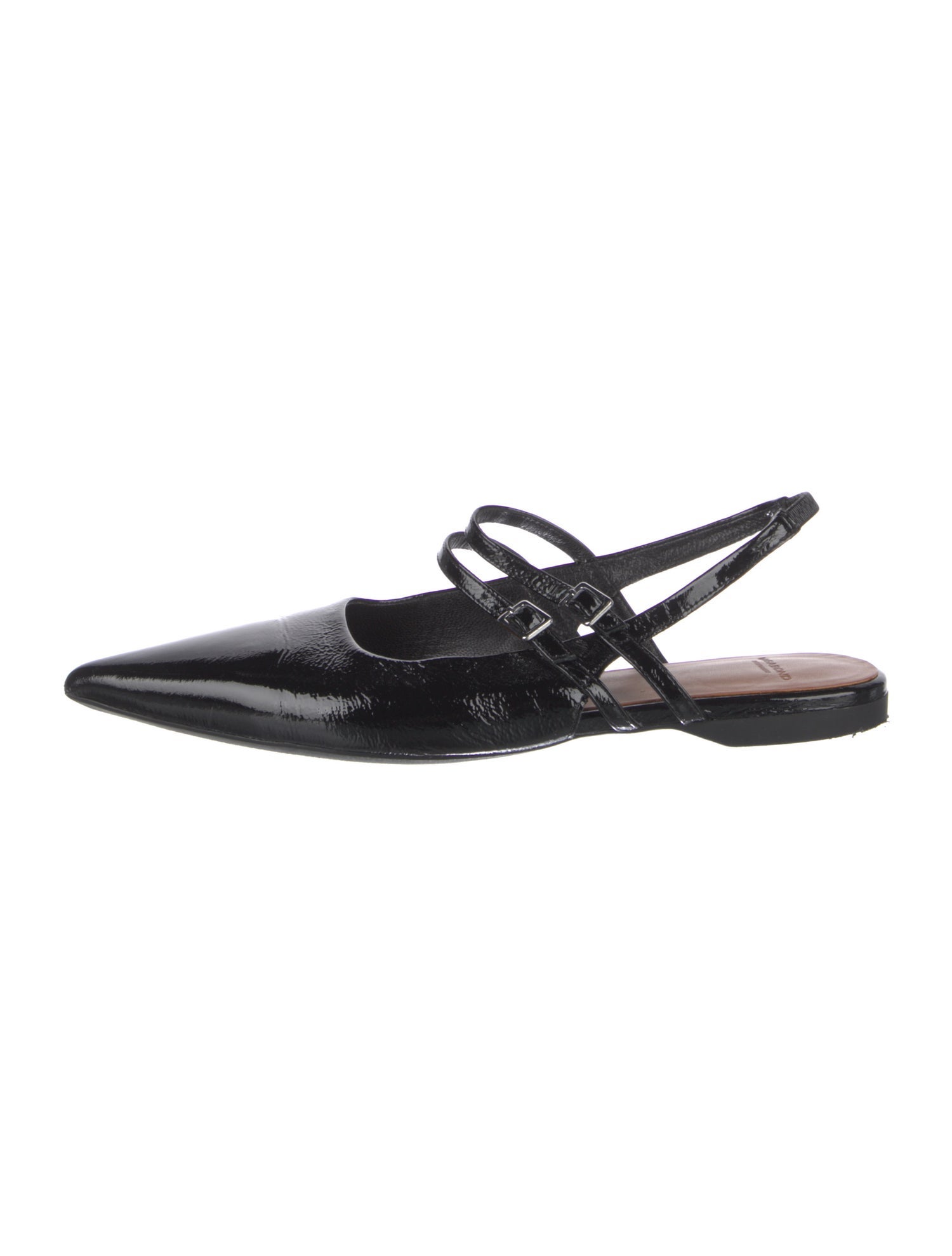 Vagabond Shoemakers Patent Leather Slingback Flats