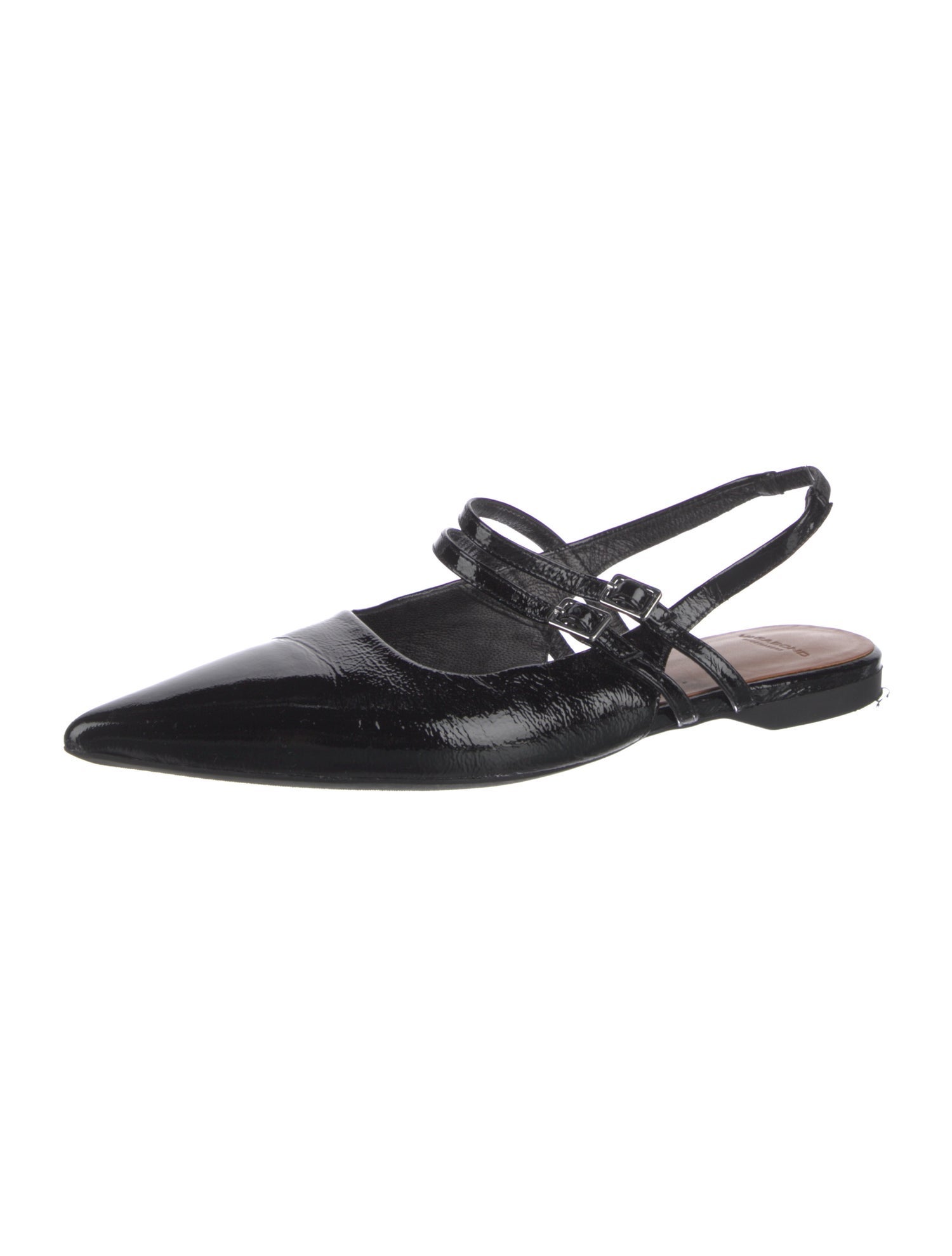 Vagabond Shoemakers Patent Leather Slingback Flats