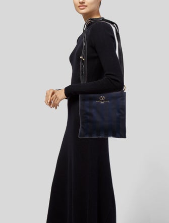 Valentino Sport Nylon Shoulder Bag