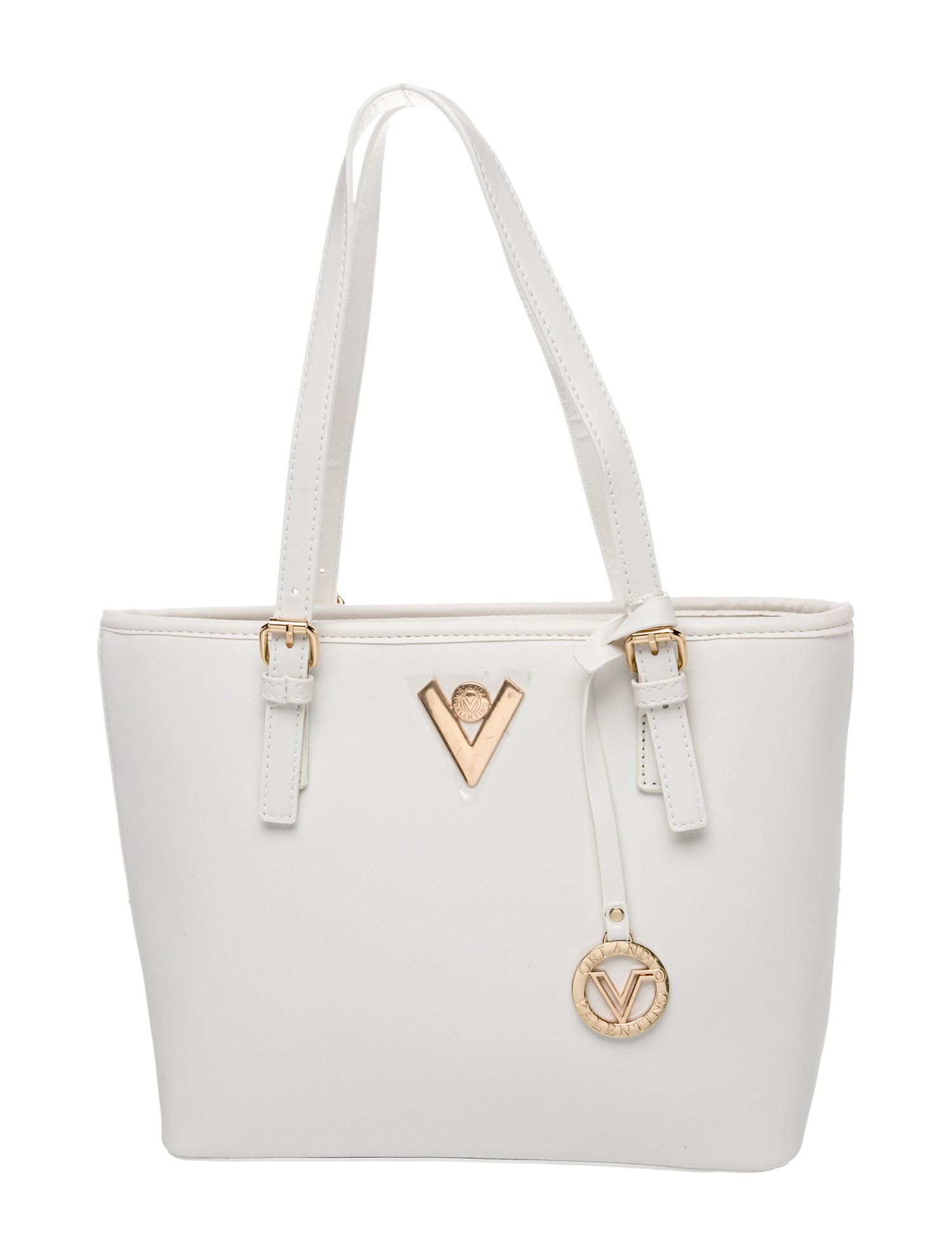 Valentino Orlandi Vegan Leather Top Handle Bag