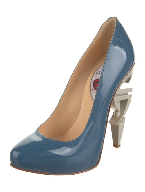 Vs2R By Vincenzo Somarelli Patent Leather Pumps