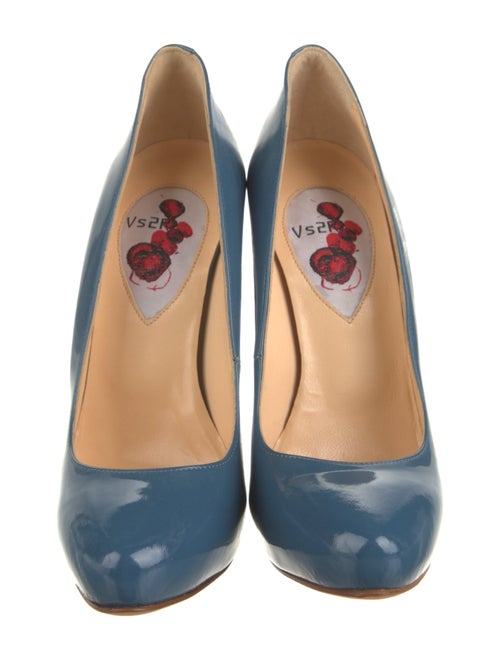 Vs2R By Vincenzo Somarelli Patent Leather Pumps