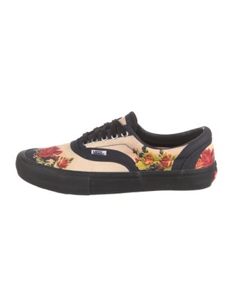 Vans x Supreme x Jean Paul Gaultier Canvas Floral Print Sneakers