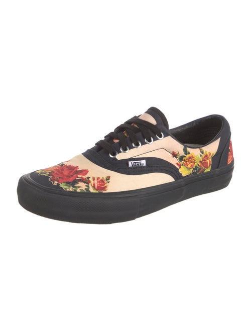Vans x Supreme x Jean Paul Gaultier Canvas Floral Print Sneakers