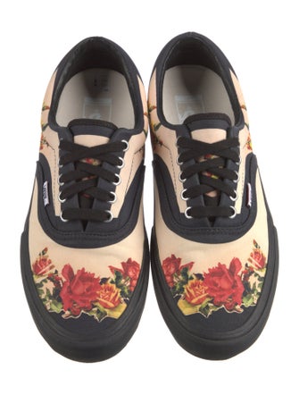 Vans x Supreme x Jean Paul Gaultier Canvas Floral Print Sneakers