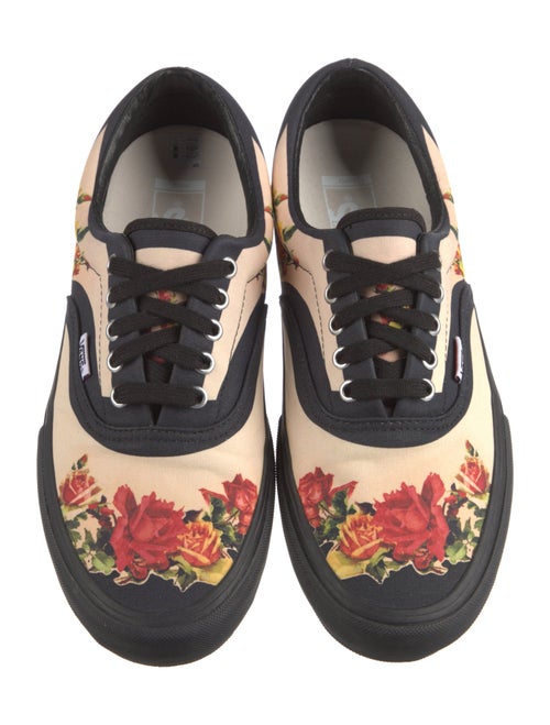Vans x Supreme x Jean Paul Gaultier Canvas Floral Print Sneakers