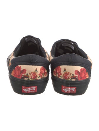 Vans x Supreme x Jean Paul Gaultier Canvas Floral Print Sneakers