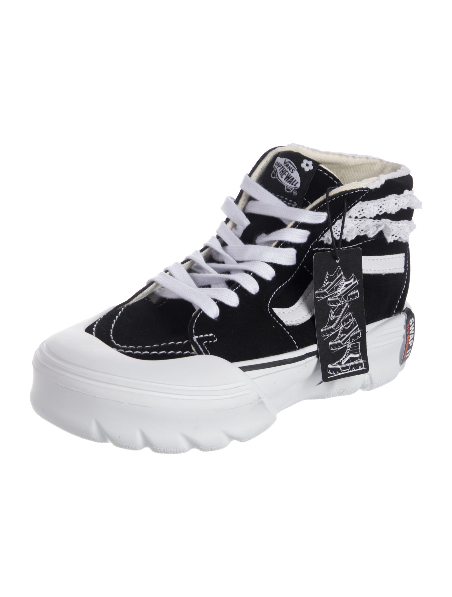 Vans x Sandy Liang Suede Printed Sneakers