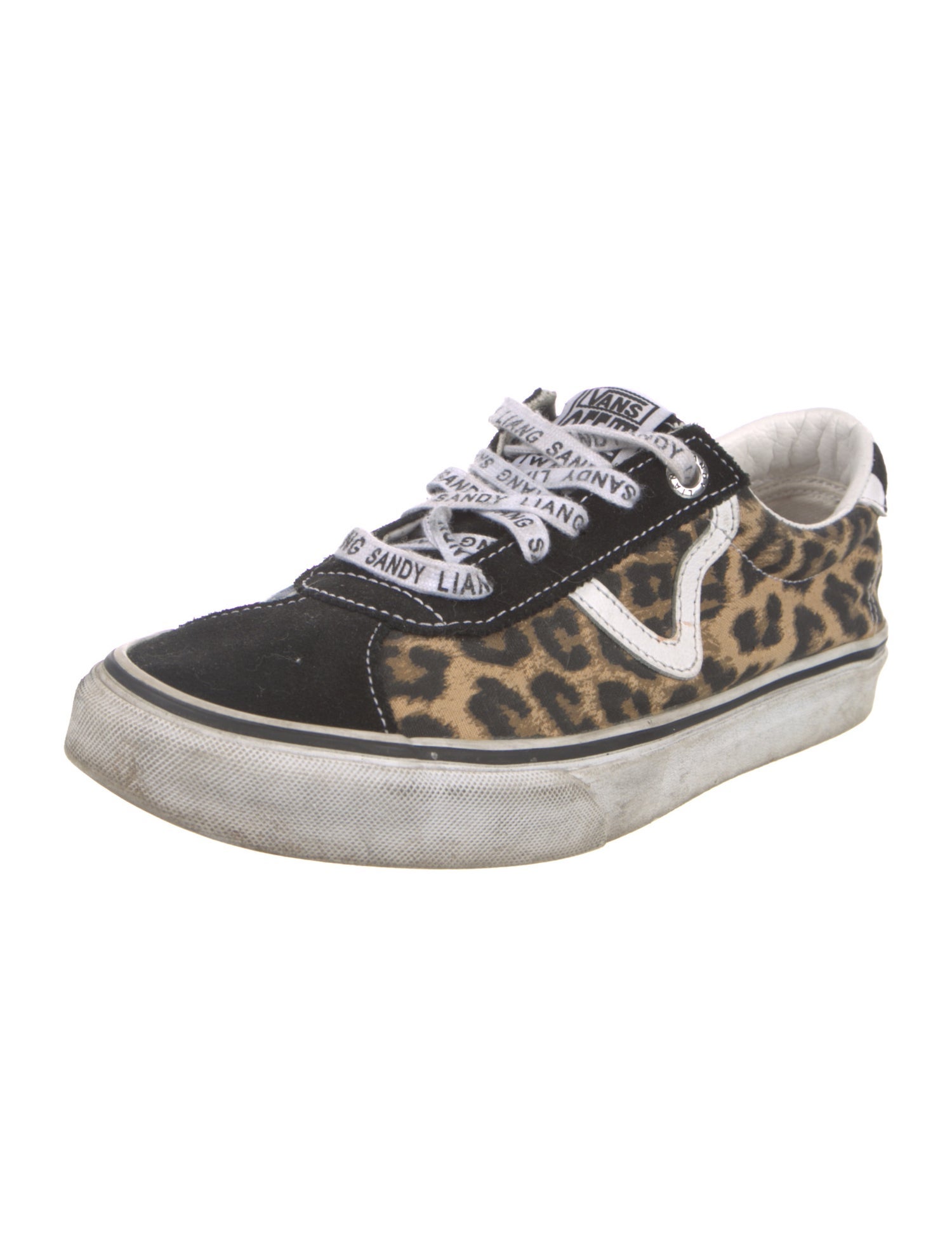 Vans x Sandy Liang Canvas Animal Print Sneakers