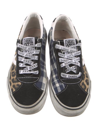 Vans x Sandy Liang Canvas Animal Print Sneakers