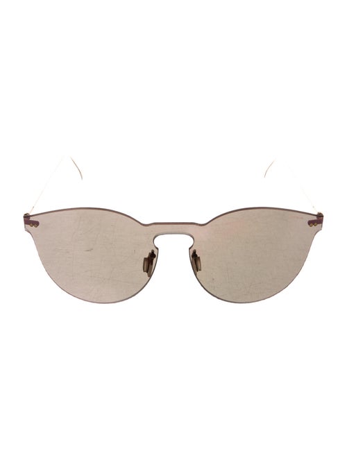 Illesteva Leonard 2 Mask Sunglasses gold