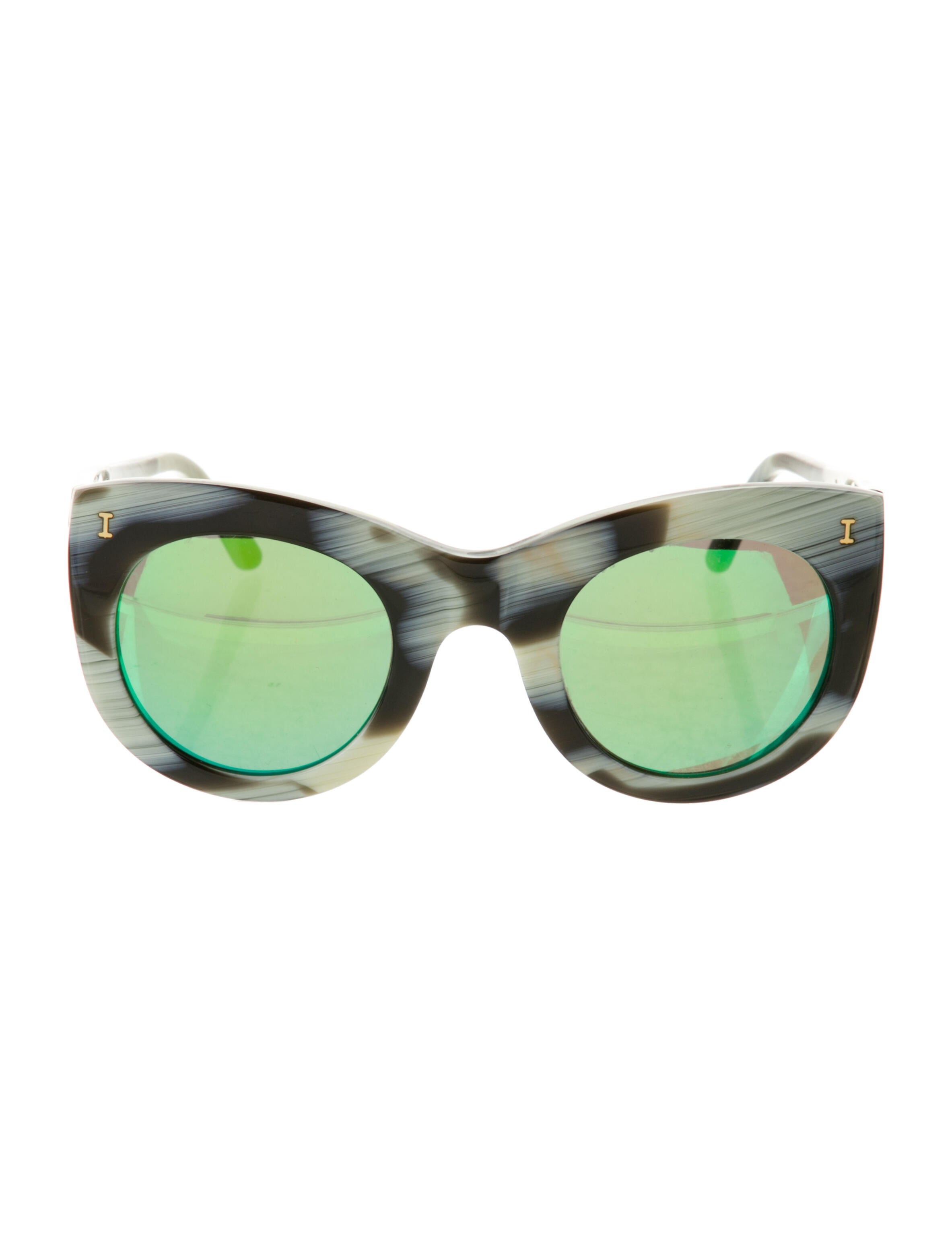 Illesteva Boca CatEye Sunglasses Neutrals Sunglasses, Accessories