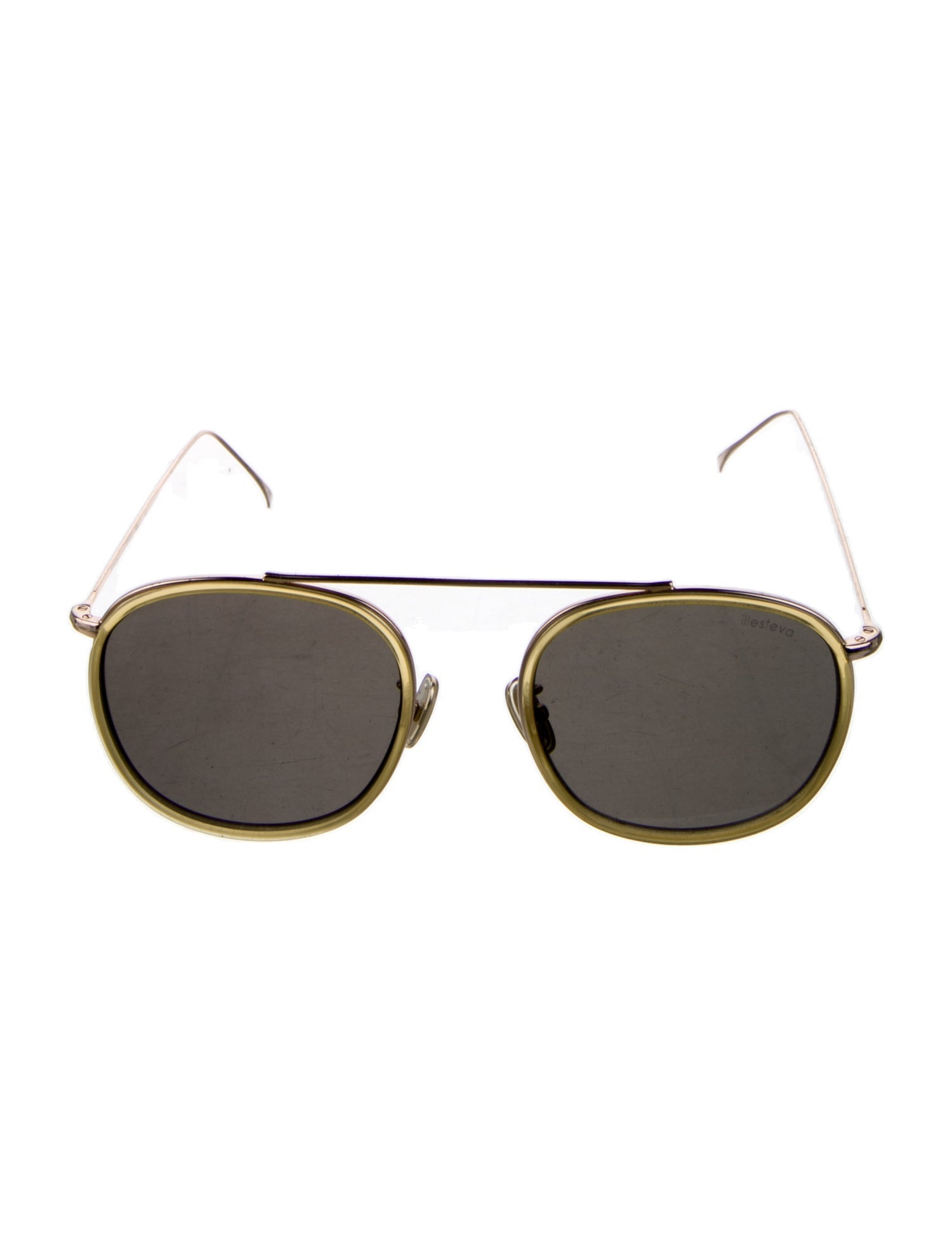 Illesteva Round Tinted Sunglasses