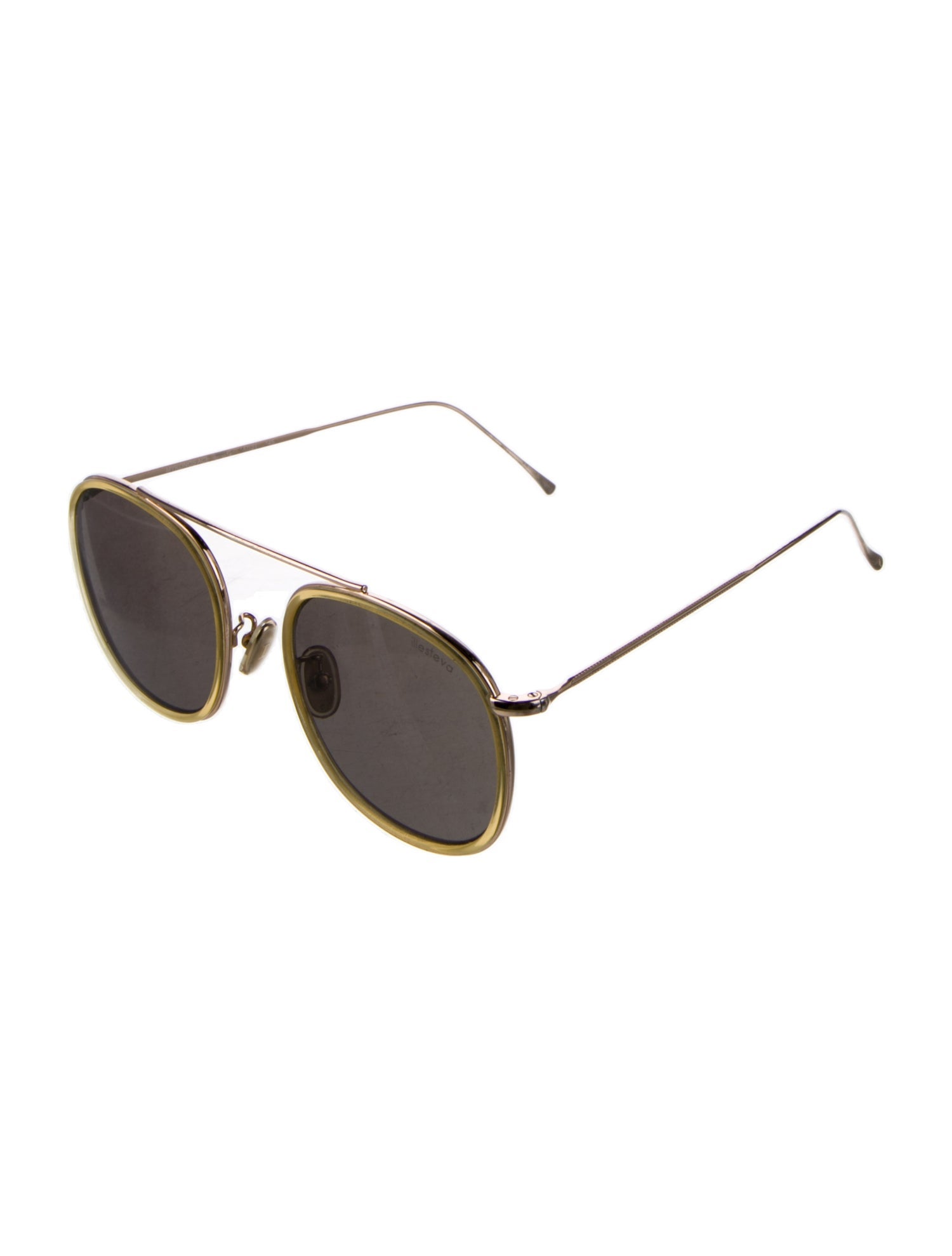 Illesteva Round Tinted Sunglasses