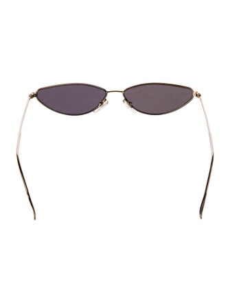 Illesteva Cat-Eye Mirrored Sunglasses