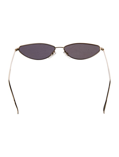 Illesteva Cat-Eye Mirrored Sunglasses