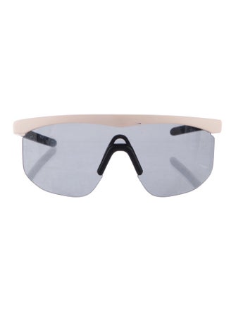 Illesteva Shield Tinted Sunglasses