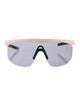 Illesteva Shield Tinted Sunglasses