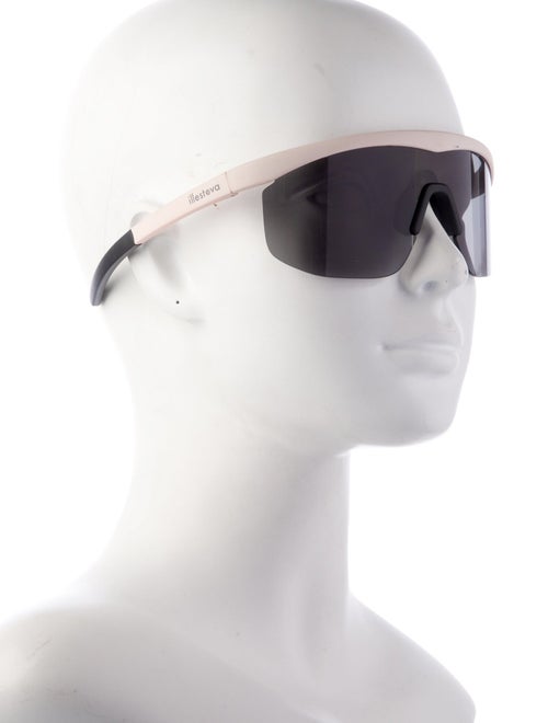 Illesteva Shield Tinted Sunglasses