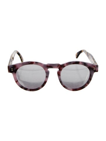 Illesteva Sunglasses Round Mirrored