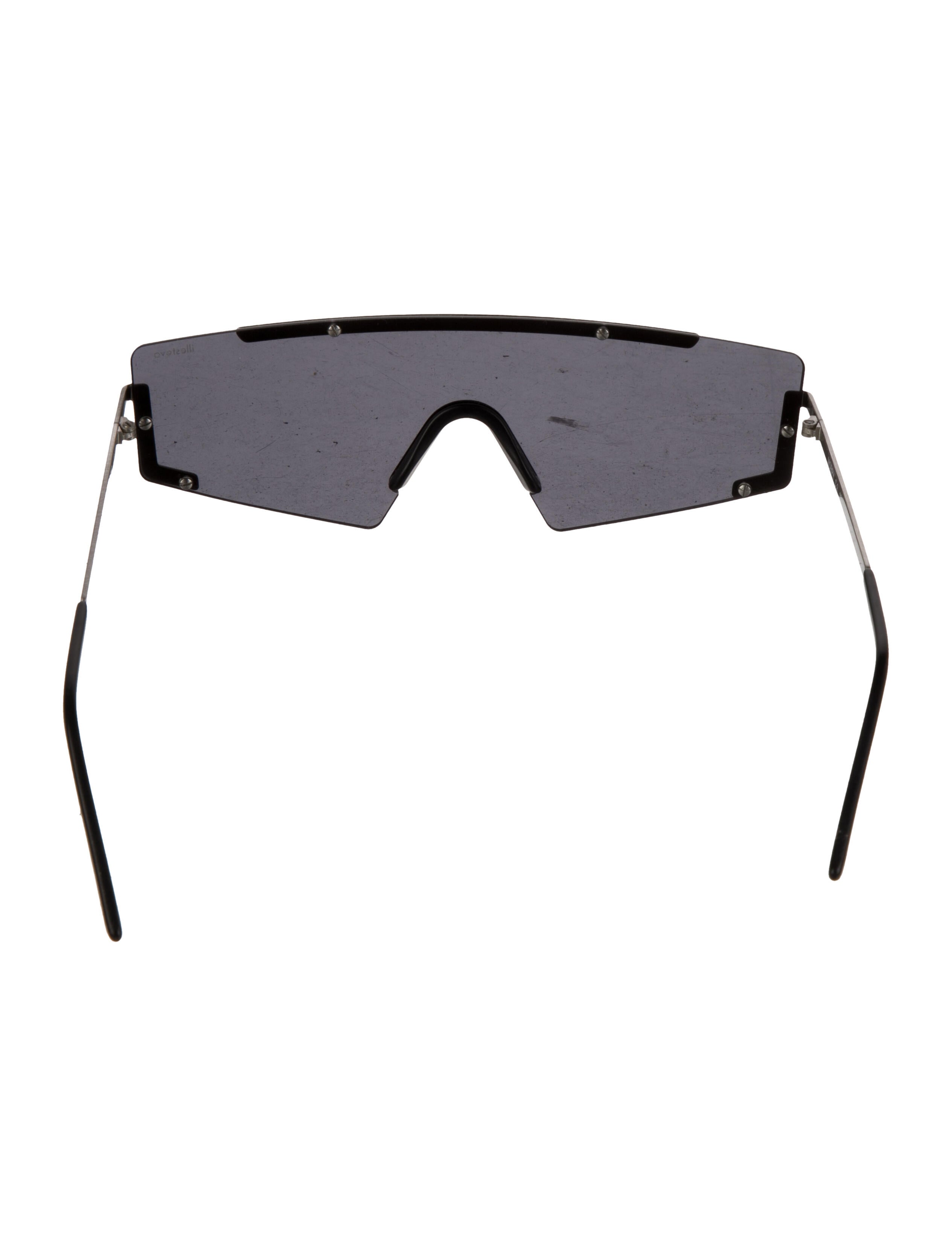 Illesteva Shield Tinted Sunglasses