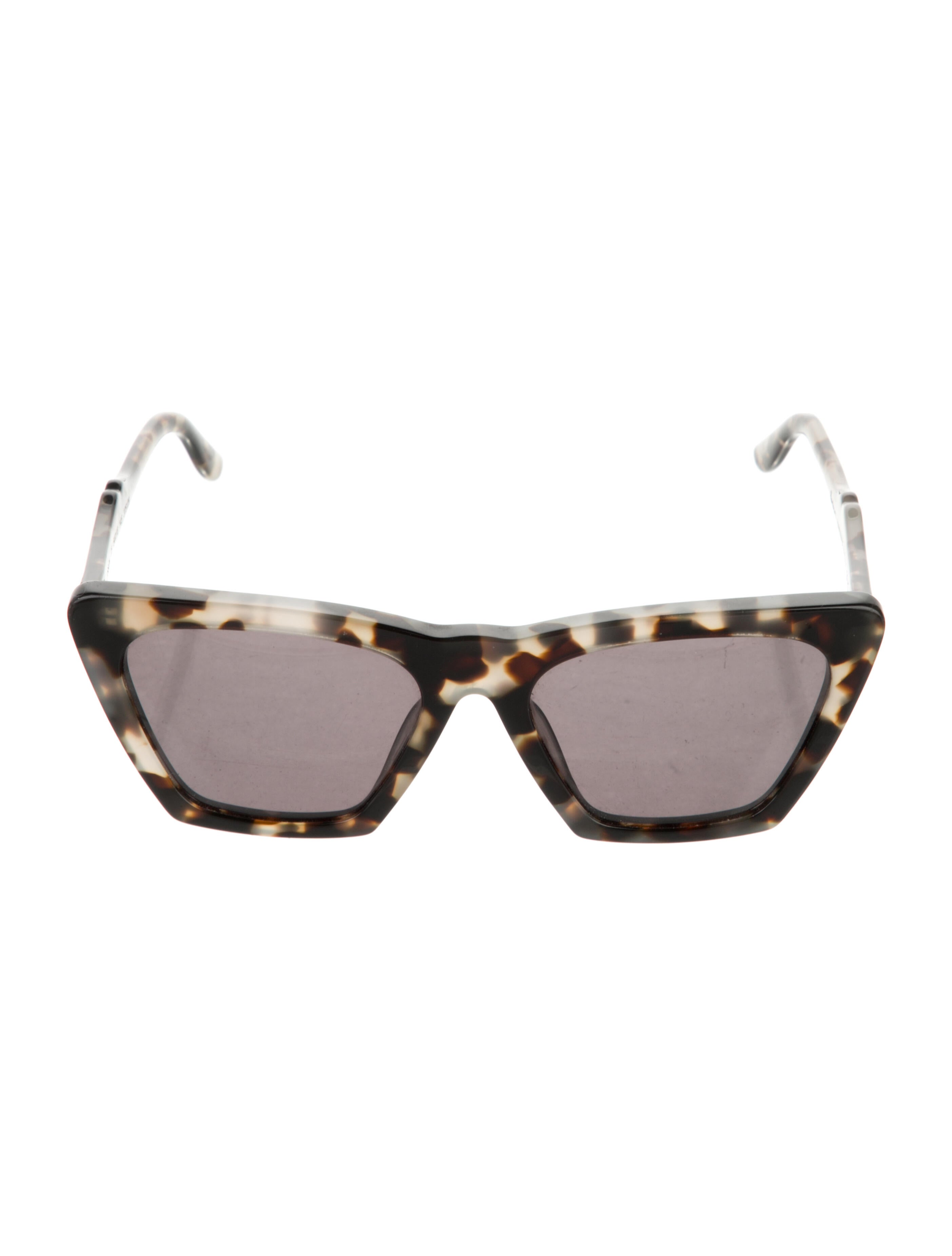 Illesteva Wayfarer Tinted Sunglasses