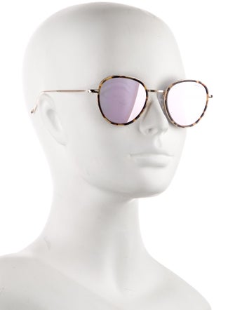 Illesteva Round Tinted Sunglasses