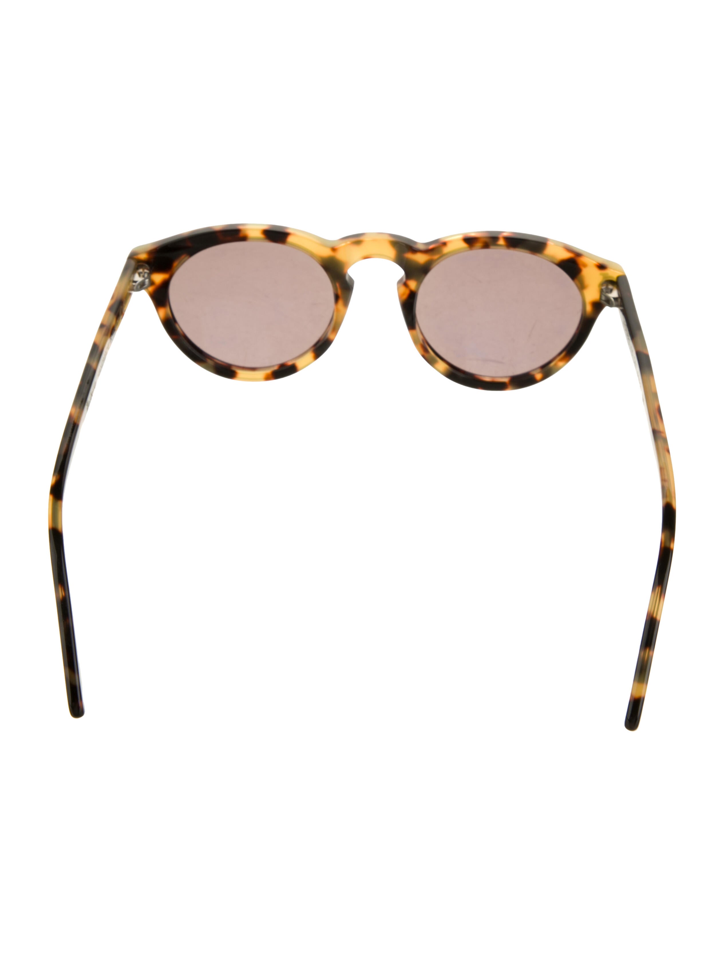 Illesteva Girls' Round Pattern Sunglasses