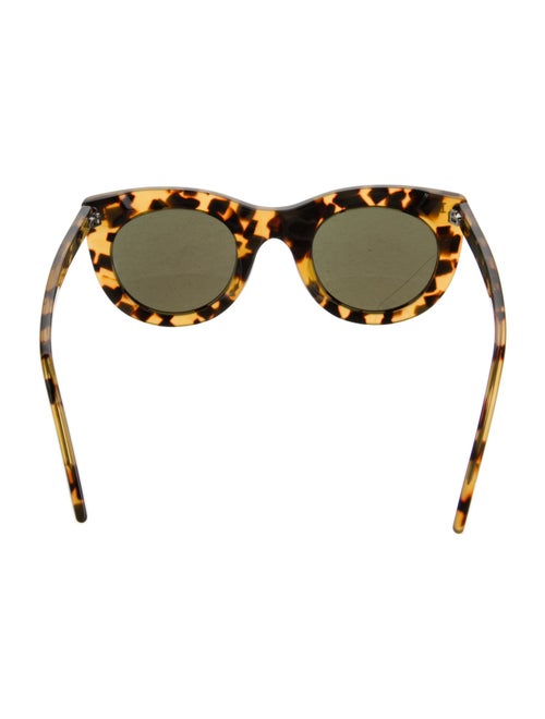 Illesteva Cat-Eye Mirrored Sunglasses