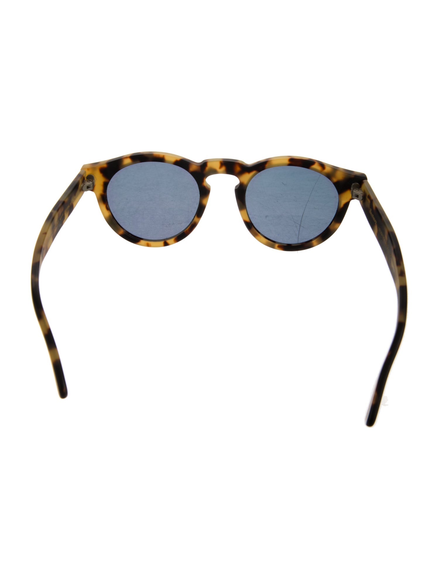 Illesteva Round Mirrored Sunglasses