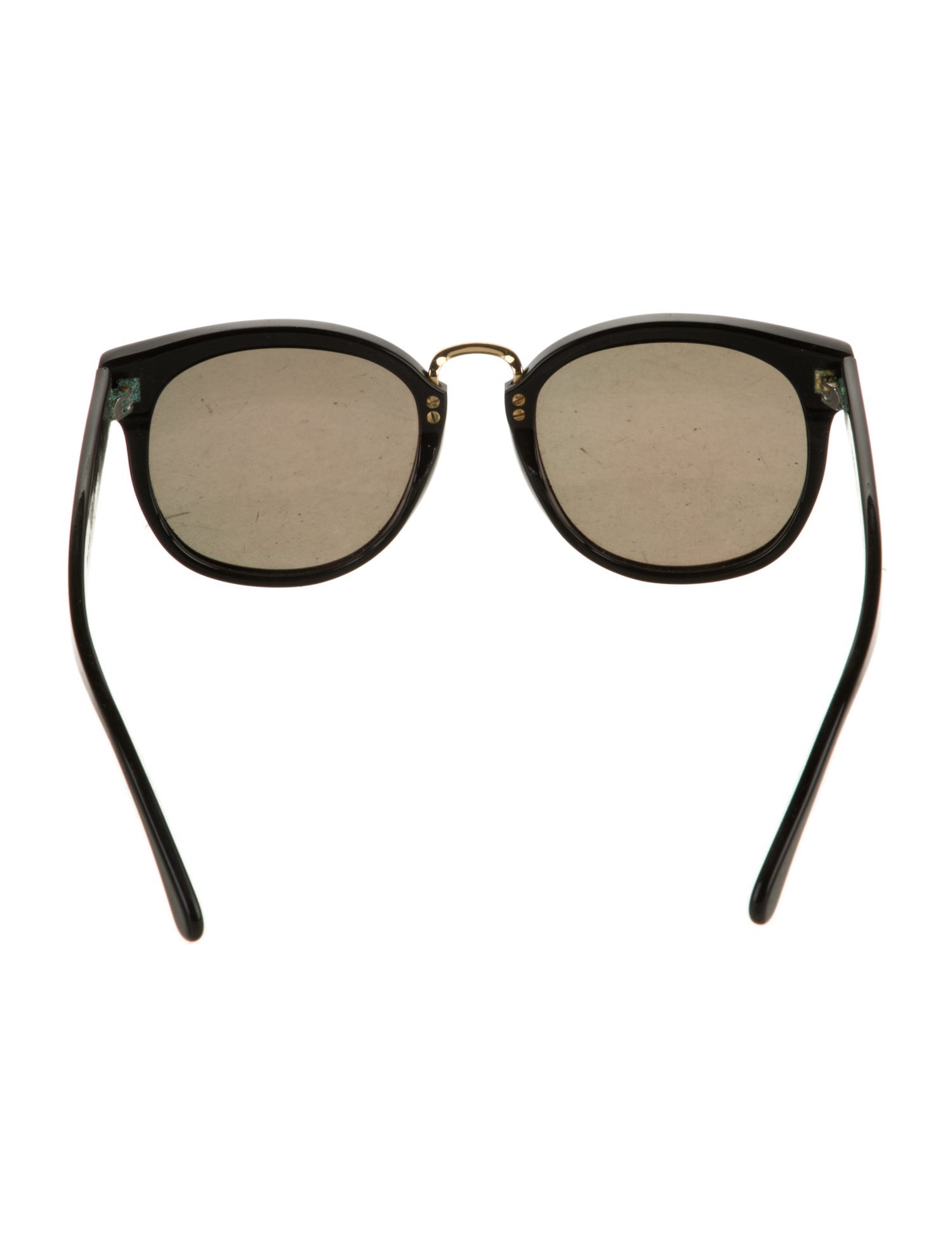 Illesteva Oversize Mirrored Sunglasses