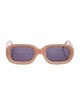 Illesteva Pamela Square Sunglasses