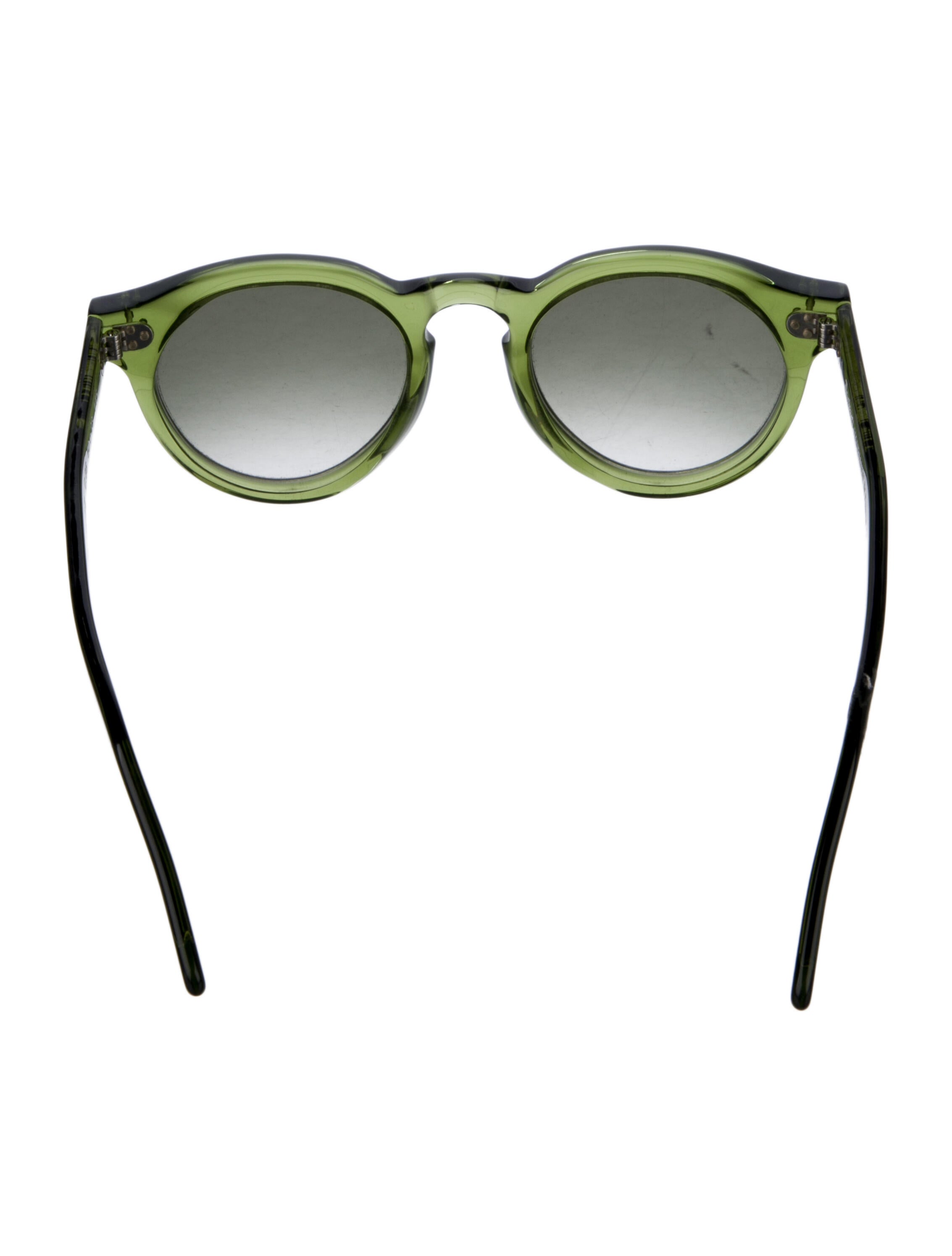 Illesteva Round Gradient Sunglasses