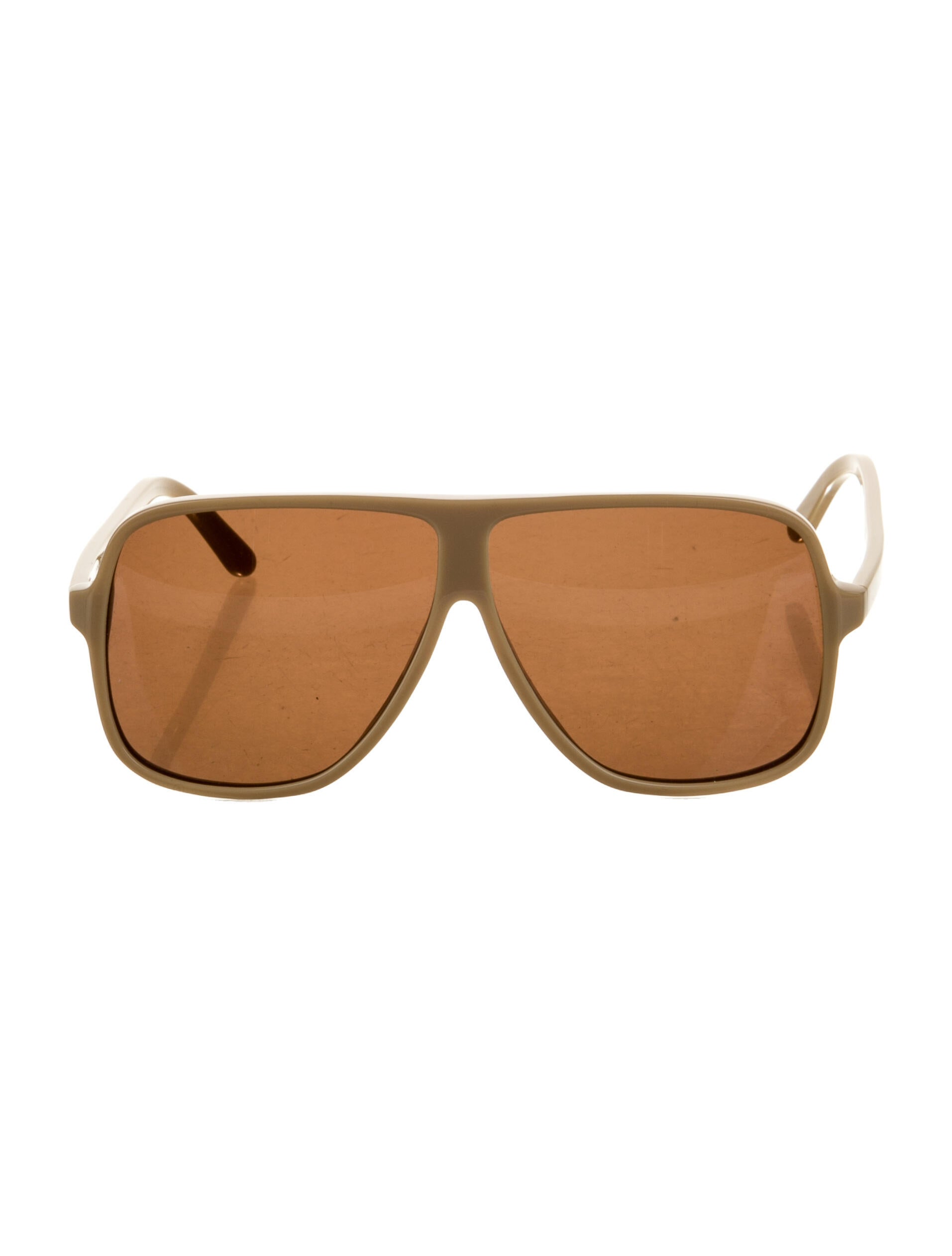 Illesteva Shield Tinted Sunglasses