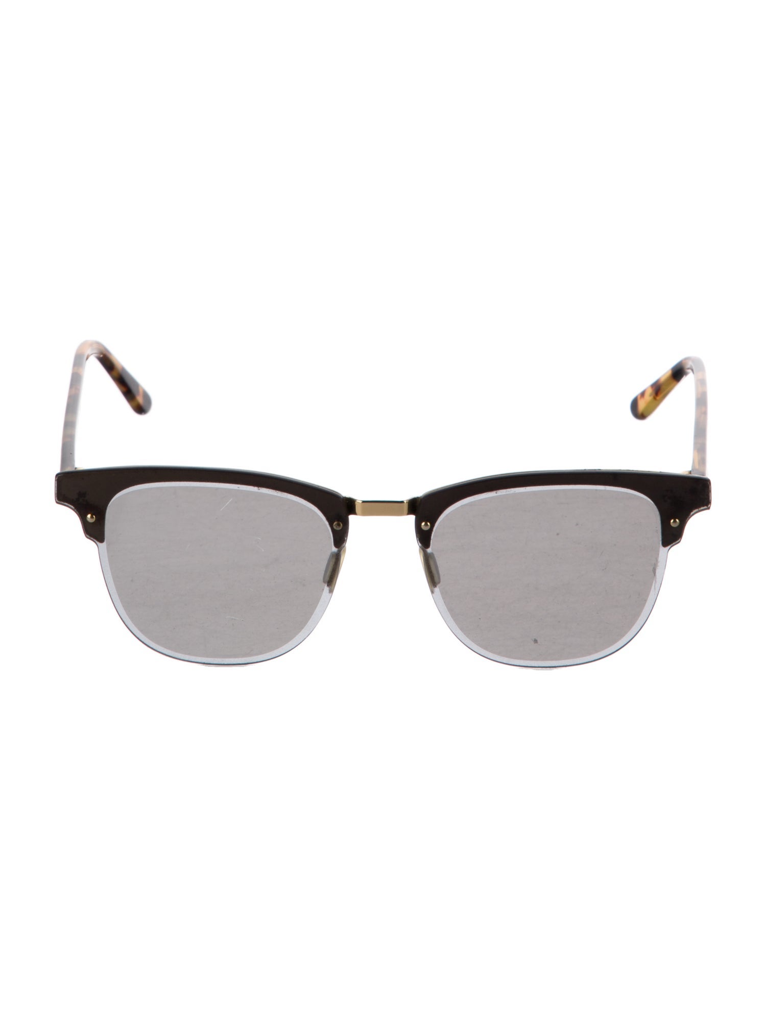 Illesteva Wayfarer Mirrored Sunglasses