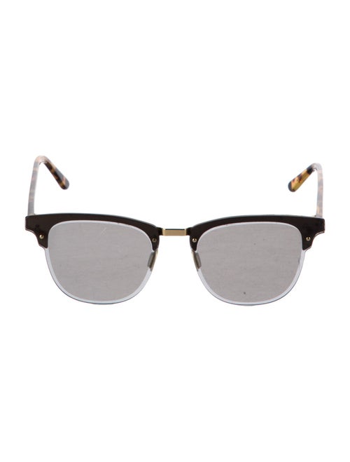 Illesteva Wayfarer Mirrored Sunglasses