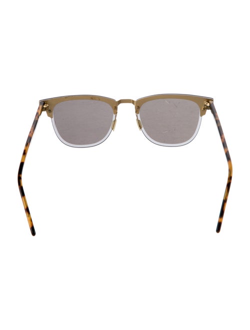 Illesteva Wayfarer Mirrored Sunglasses