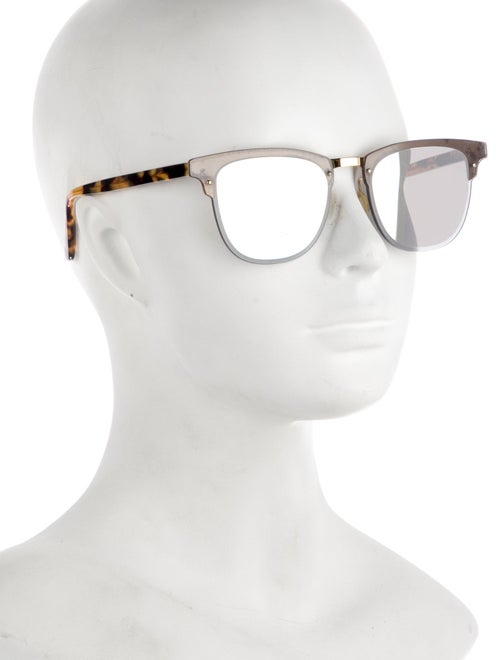 Illesteva Wayfarer Mirrored Sunglasses