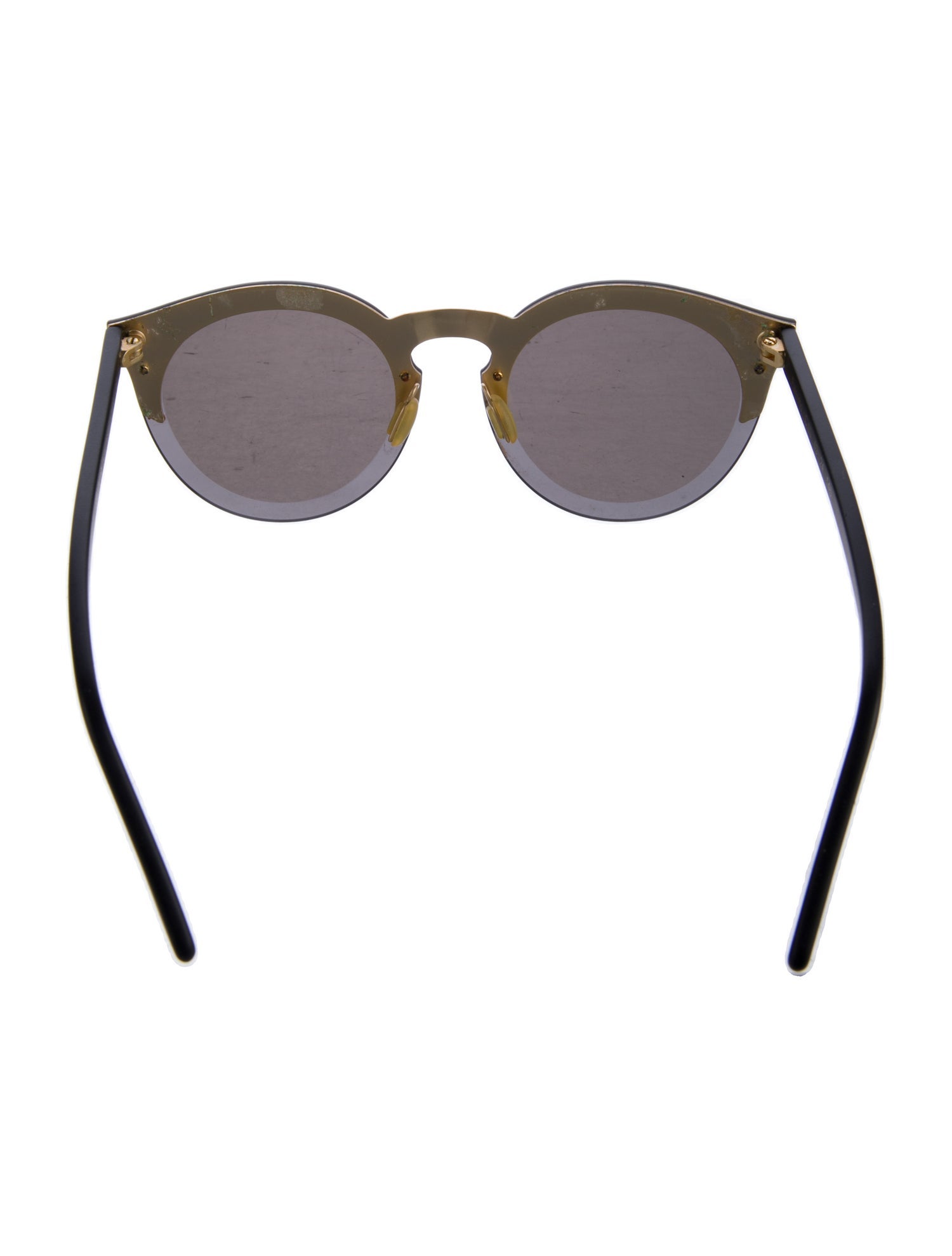 Illesteva Wayfarer Mirrored Sunglasses
