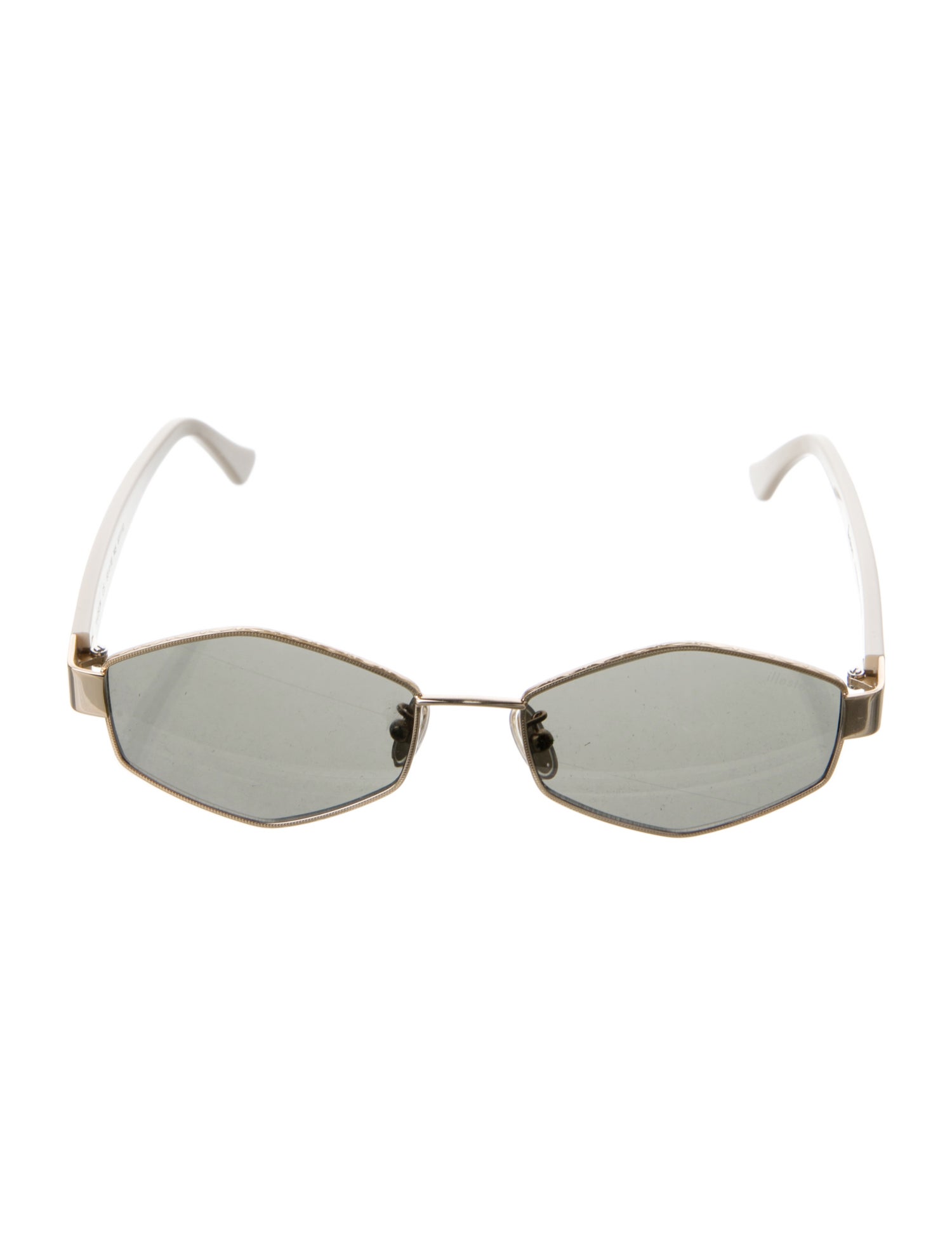 Illesteva Square Tinted Sunglasses