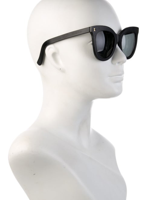 Illesteva Holly Wayfarer Sunglasses