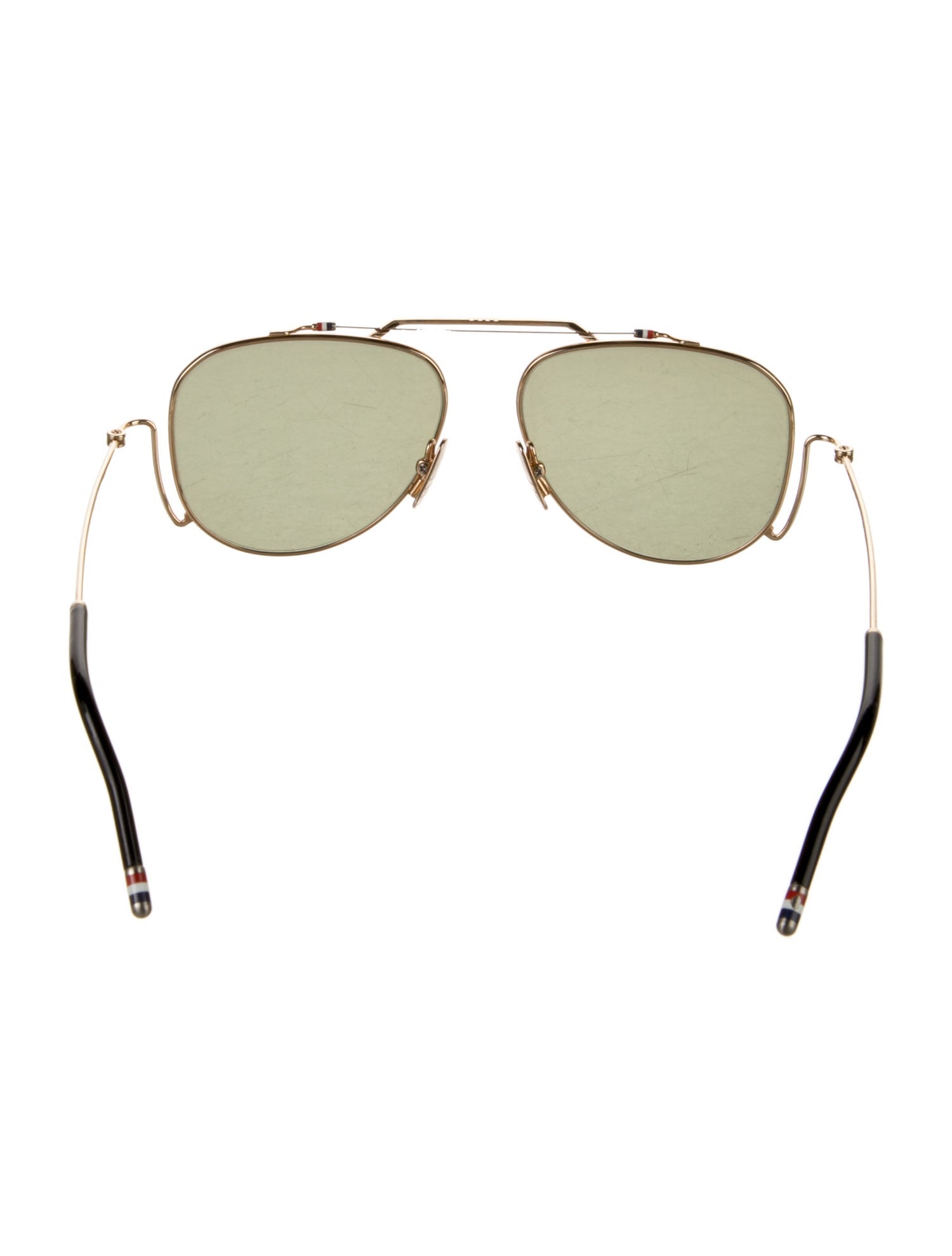 Thom Browne Aviator Tinted Sunglasses